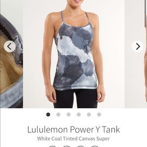Lululemon Power Y Tank